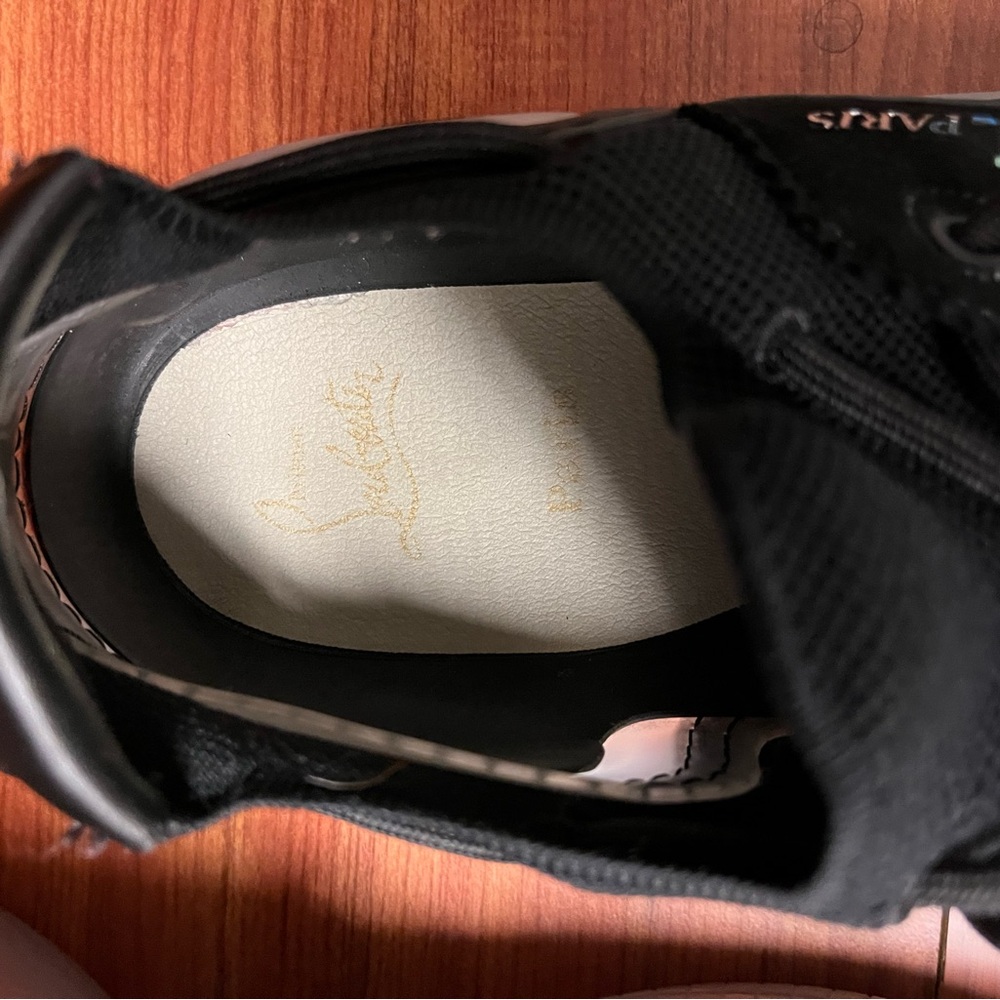 Size 11 1/2 black Louis Vuitton shoes - Picture 3 of 5